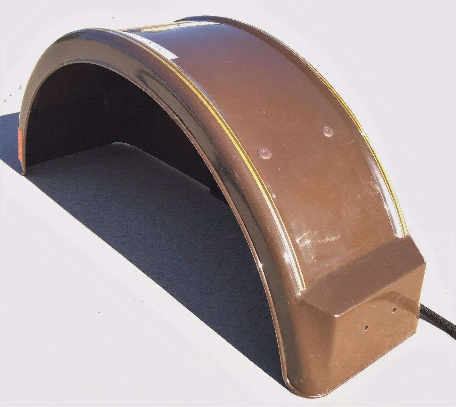 Demco 05336 Brown Left Hand Fender with Round Tail Light